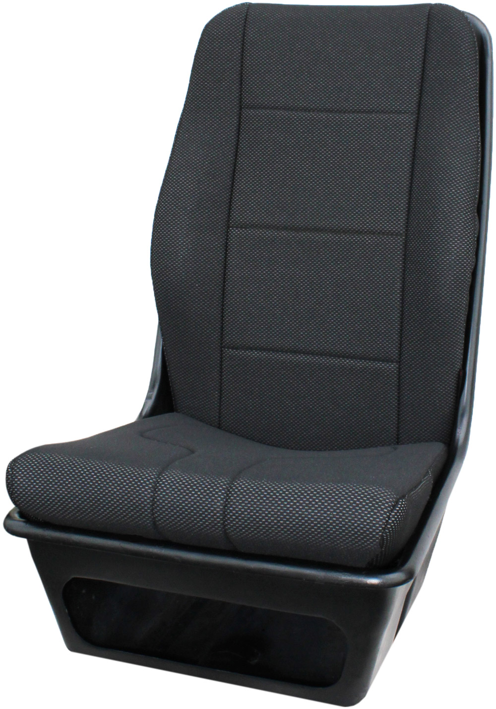 Pilot Seat Cushion with Lumbar Support, Black